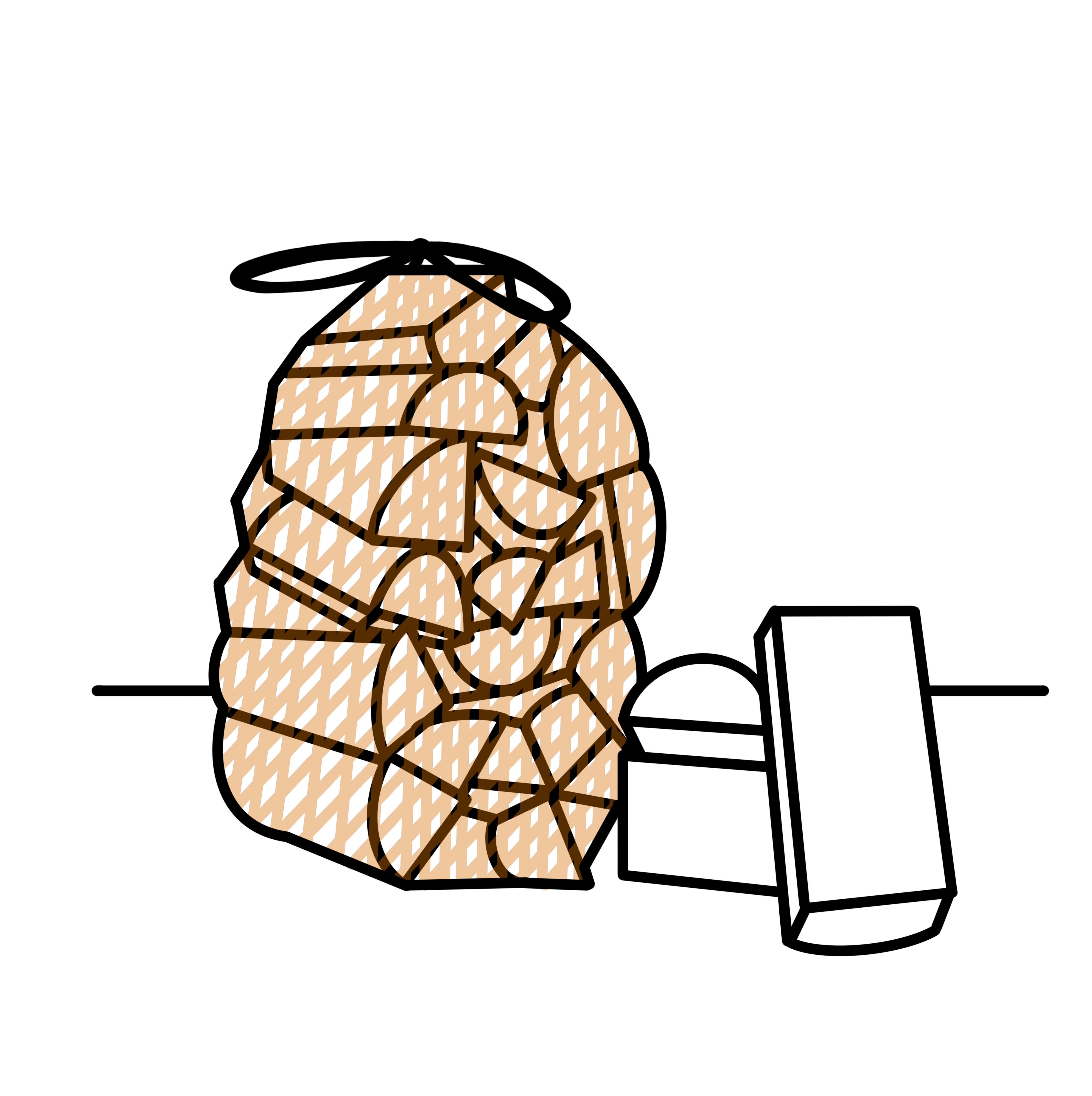 Net Bags / Poly Bags Kindling Icon